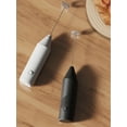 thumbnail image 3 of Milk Frother, Powerful Handheld Milk Frother, Mini Milk Foamer,Coffee Stirrer, Stainless Steel Drink Mixer For Coffee, Lattes, Cappuccino,Matcha,Hot Chocolate, Portable Foam Maker,Electric Wireless Bl, 3 of 10
