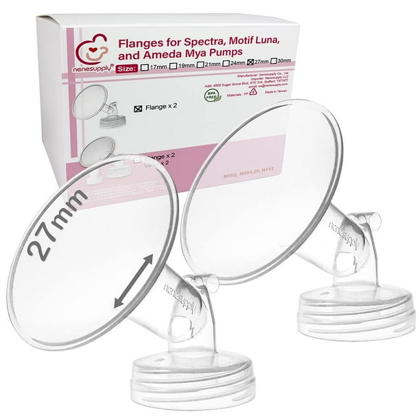 Bridas para extractor de leche Nenesupply, 27 mm de ancho, boca, 2 unidades