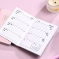 thumbnail image 4 of 2025 A7 Agenda Book, Mini Portable Notebook, Spiral Binding, Timing Management, for Students, Daily Planning, Efficient Organization, Compact Design, Travel-Friendly, Business Use Hzhnb, 4 of 6