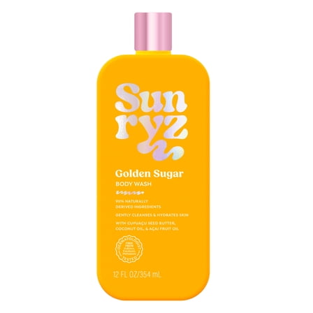 Sunryz Golden Sugar Body Wash, 12 fl.oz.