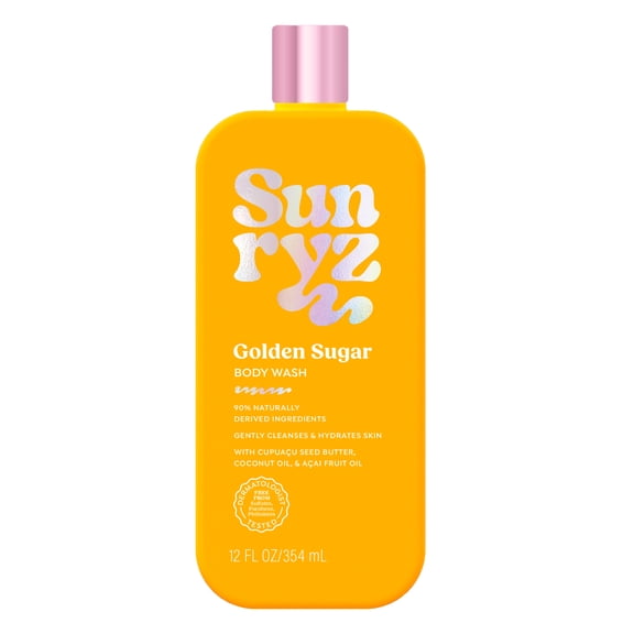 Sunryz Golden Sugar Body Wash, 12 fl.oz.
