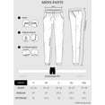 thumbnail image 6 of Ma Croix Mens Viscose Jogger Elastic Harem Drop Crotch Pants with Pockets, 6 of 6