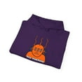 thumbnail image 3 of Toy Machine Orange Funky Alien Vintage Skateboarding Hoodie Print - M / Purple, 3 of 4