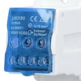 thumbnail image 3 of NFTIGB 690V 80A DIN Rail Terminal Block Distribution Box Spliceable Brass Conductor Junction Box for House Appliances Blue Color UKK80 C45 Electrical Connectors Fast Quick Wire Cable Connection, 3 of 9