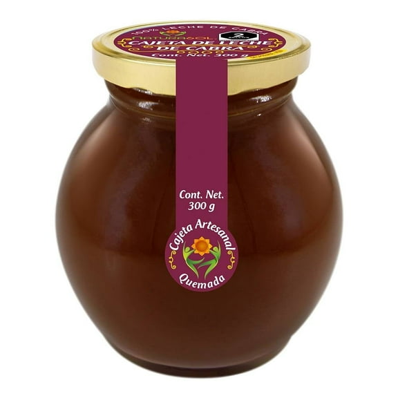 Cajeta de leche de cabra Naturasol artesanal quemada 300 g