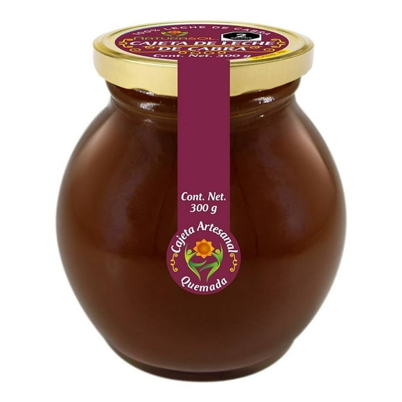 Cajeta de leche de cabra Naturasol artesanal quemada 300 g