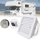thumbnail image 2 of Ventilador de escape silencioso de refrigeración de ventilación de remolque de aire lateral de caravana RV de 12V, 2 of 11