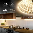 thumbnail image 2 of Armacost Lighting  RibbonFlex Pro 12V White LED Strip Light Tape 60 LEDs/m 20 ft (6m) - 3000K, 2 of 6