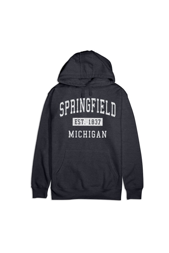 Springfield Michigan Classic Established Premium Cotton Hoodie
