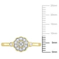thumbnail image 3 of Everly Women's Diamond Yellow Gold Plated Ring, 3 of 9
