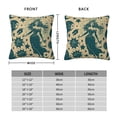 thumbnail image 2 of Halloween Witch Throw Pillow Covers Sofa Rustic Home Decor For Living Room Bedroom Bed Cushion Outdoor 18"X18", 2 of 5