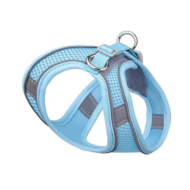 Greeniant Conjunto de correa para el pecho para mascotas, y reflectante, cómodo, para caminar, senderismo, chaleco, arnés para correr, Halter de Suministros para perros Azul Greeniant PT003767-05