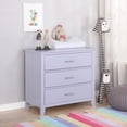thumbnail image 4 of Dream On Me Universal 3 Drawers Chest Mid Century Modern In Lavender Ice, Model #600-LI, 4 of 4