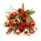 thumbnail image 1 of 1 Ramo de Rosas, Flores Artificiales Florales, Plantas, Decoración de Bodas para Fiestas en hogar rojo Colco Flores artificiales, 1 of 8