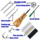 thumbnail image 3 of 12 Kit de PunzóN de Costura, PunzóN de Costura de Herramienta de Costura PunzóN de Costura de Mano con Agujas para DIY Suministros de Manualidades de, 3 of 5