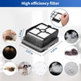 thumbnail image 4 of 【For One S5 Blue】【One S5 Pro】 Replacement Parts for Tineco Floor ONE S5/Floor One S5 Pro Smart Cordless Wet Dry Vacuum Cleaner,Tineco Accessories inclue 3 HEPA Filters & 3 Brush Rollers, 4 of 12