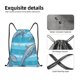 thumbnail image 4 of Fotbe Dolphin Bolsa Mochila con Cordón Estampada, Bolsa de Gimnasio Deportiva, Bolsa Cinch, Bolsa con Cordón para Hombres y Mujeres-Small, 4 of 6