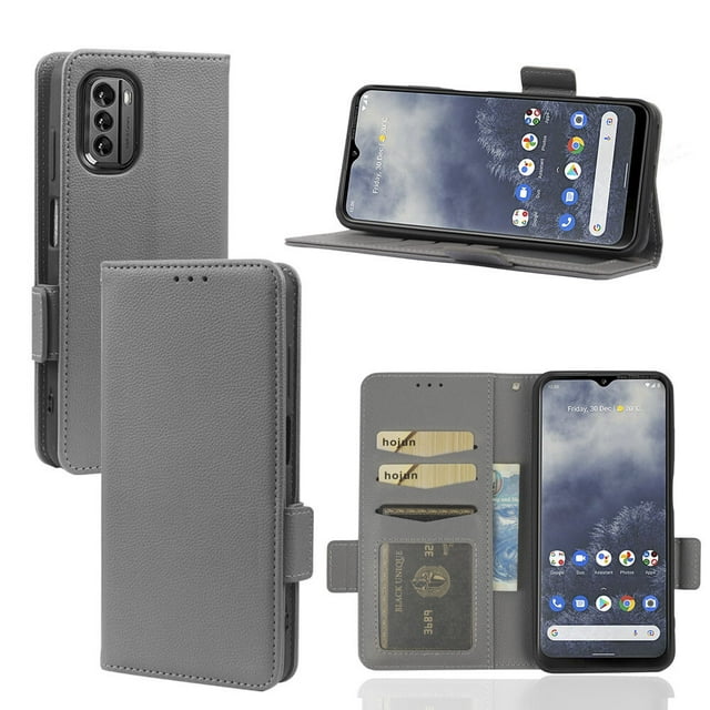 Nokia G60 5G Case , PU Leather Flip Cover Card Slots Magnetic Closure Wallet Case for Nokia G60 5G