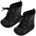 thumbnail image 2 of MRLESS 1 Pair of Doll Dressing Boots Doll PU Boots Miniature 18-inch Doll Shoes, 2 of 7