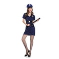 thumbnail image 2 of disfraz halloween mujer De Adulto cosplay Uniforme Agente Policía Exportación, 2 of 3