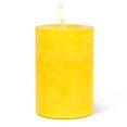 thumbnail image 1 of Bougie Pilier de Cire de 3,5 Po&44; Jaune - Petit, 1 of 1