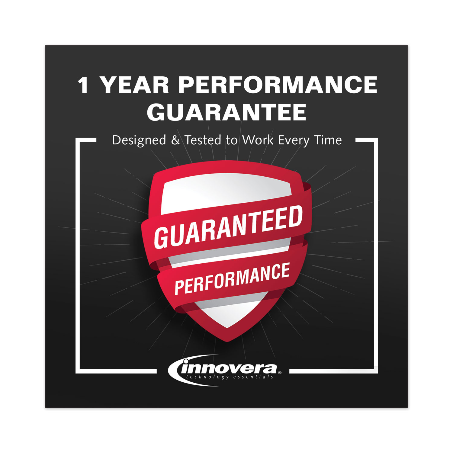 Remanufactured Innovera IVR63XLTRI 330 Page-Yield High-Yield Ink Replacement for 63XL (F6U63AN) - Tri-Color
