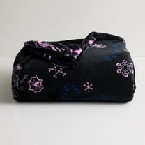 Disney's Nightmare before Christmas Holiday Oversized Supersoft Plush Throw Blanket 60in X72in