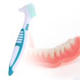 thumbnail image 2 of ACDANC 2026 New 3Pcs/Set Denture Cleaning Brush Portable Cleaning Brush False Teeth Brushes for Denture Care Denture Cleaner with Multi-Layered Soft Bristles and Dual Angled, 2 of 7