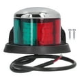 thumbnail image 1 of Boat Navigation Light 12LED 12V Marine Position Lamp Red Green Signal Light Deck Bow Light, 1 of 14