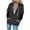 Black, variant on Lenago Women's Hoodie Zip Long Sleeve Lightweight Sweatshirts Pockets Coat Tops