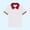 Red, variant on CYRBOKO Polo Shirts for Girls, Cotton Athletic Collared Short Sleeve School Uniform Tops Dark Blue Size 3-4 T