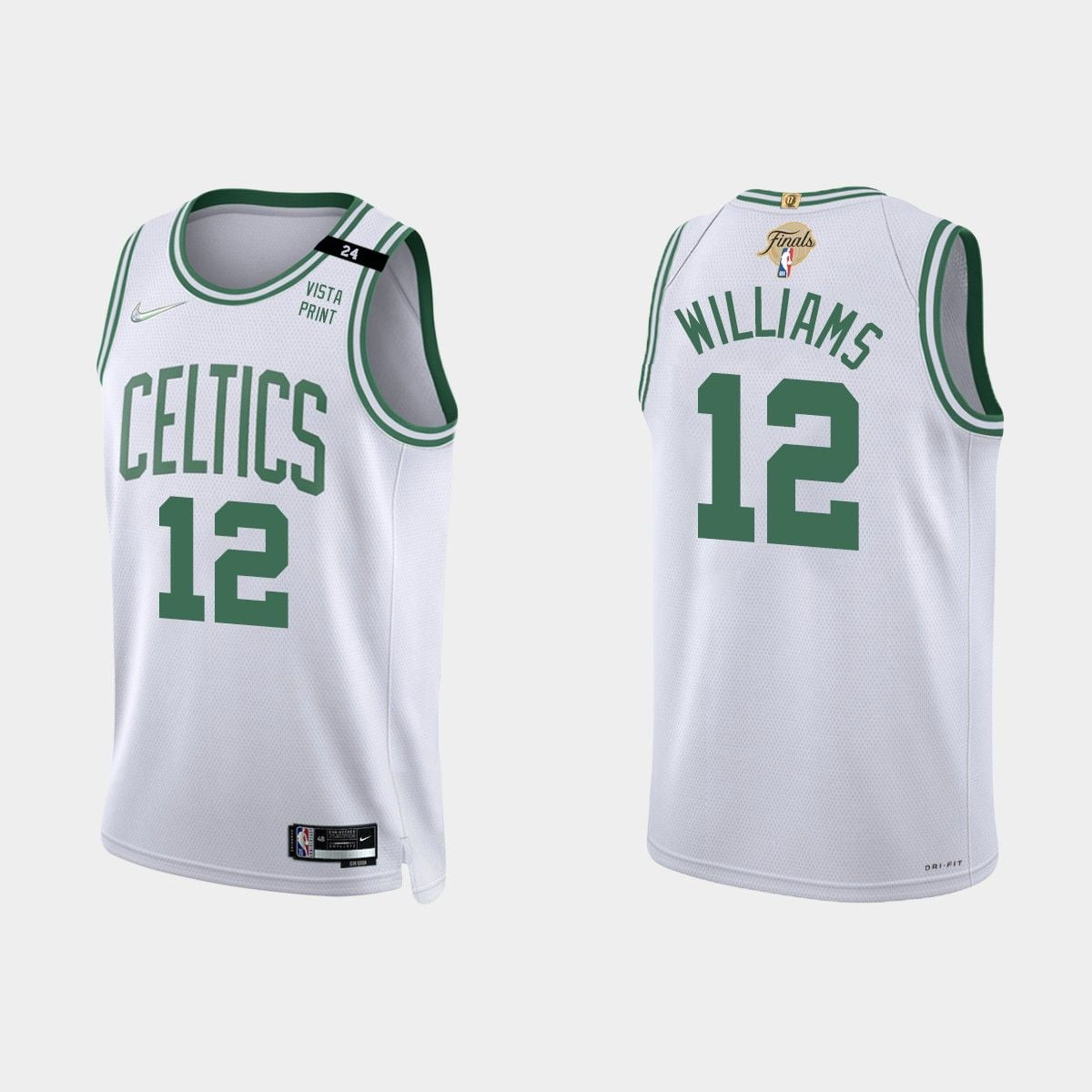 NBA_ Jersey Wholesale Custom 2021-22 Boston''Celtics''MEN Grant Williams  #12 Classic''NBA''Swingman 2021-22 playoffs 