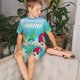 thumbnail image 4 of Balery Hello Summer Gnome 1 Conjunto de Pijama Infantil de Manga Corta con Estampado – Ropa de Dormir de Algodón Suave-X-Large, 4 of 6