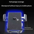 thumbnail image 6 of Motorcycle Phone Mount with 360° Rotation, Shock-Absorbing Handlebar Bracket – Securely Holds 4.7-6.7" Smartphones for GPS Navigation on Bike Scooter Tricycle, 6 of 9