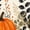 Cow Print Black Star Pumpkin, variant on Fall Shower Curtain 60" x 72", Leopard Pumpkin Fall Bathroom Shower Curtain, Waterproof Polyester Fabric Bath Curtain with Hooks for Animal Print Fall Bathroom Decor