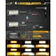 thumbnail image 2 of Barra de Luz LED Auxbeam de 7 Pulgadas 300W 6 Modos Estroboscópicos Ámbar, 2 of 7