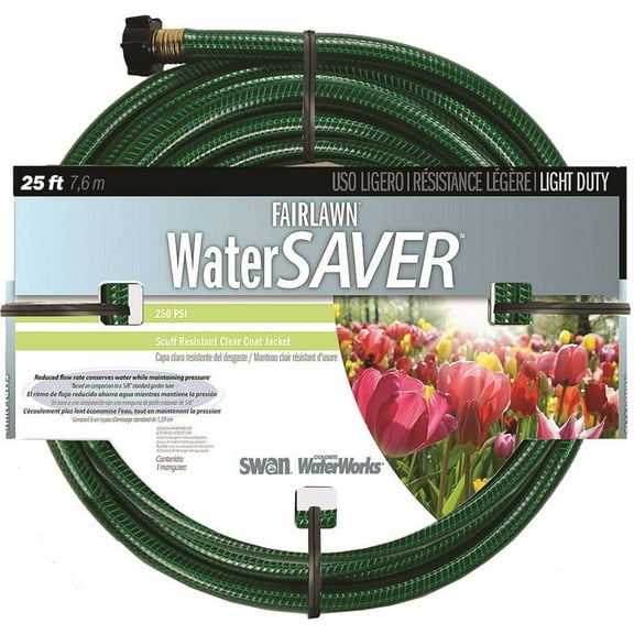 Swan Watersaver Light Duty Hose 25 Foot - SNFA12025