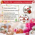 thumbnail image 7 of 35 Pcs Sublimation Ornament Blanks, for Christmas Tree, DIY Handmade, 7 of 7