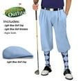 thumbnail image 2 of Golf Knickers Start-in-Style Traditional (Plus Fours) Outfit for Men - Light Blue - 56", 2 of 4