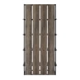 thumbnail image 3 of Woven Paths 64" Farmhouse 4-Shelf Bookcase, Grey Wash/Black, 3 of 9