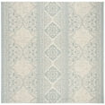 thumbnail image 7 of SAFAVIEH Beach House Kiaran Southwestern Indoor/Outdoor Area Rug Aqua/Cream, 6'7" x 6'7" Round, 7 of 7