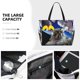 thumbnail image 3 of Fotbe Astronaut in Outer Space Bolsa de Viaje para Playa - Resistente al Agua, Bolsa Tote de Gran Capacidad y Ligera con 7 Bolsillos para Mujeres y Hombres, 3 of 7
