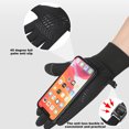 thumbnail image 6 of 1 pair of winter sports warmed down men and women models touch screen skiing cycling cold mountain bike outdoor gloves - XL, 6 of 6