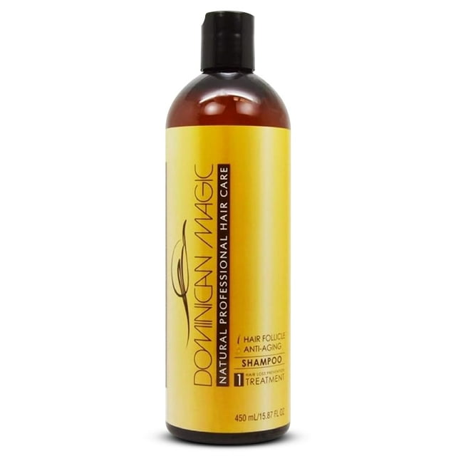DOMINICAN MAGIC Champú antienvejecimiento del folículo piloso Champú fortalecedor con romero para estimular el crecimiento del cabello 15.87 Oz 15.87 Oz
