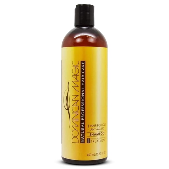 DOMINICAN MAGIC Champú antienvejecimiento del folículo piloso Champú fortalecedor con romero para estimular el crecimiento del cabello 15.87 Oz 15.87 Oz
