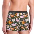 thumbnail image 5 of Bingfone Roosters and Chicks Men's Underwear - Casual Stretch Boxer Briefs-XX-Large, 5 of 9