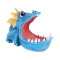 thumbnail image 4 of Estatua de dinosaurio, figura de mesa, divertido llavero moderno, cuenco, escultura de animal para Azul, 4 of 9