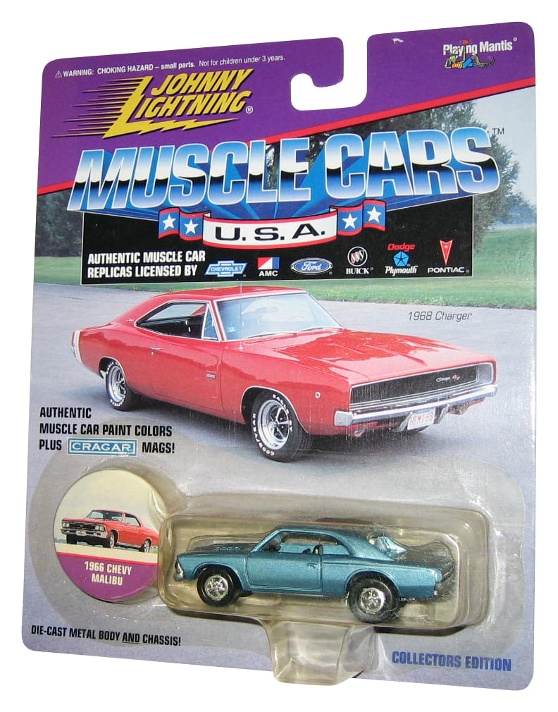 Cragar 1968 Dodge Charger Cragar Mags Johnny Lightning Muscle Cars USA Authentic Paint 