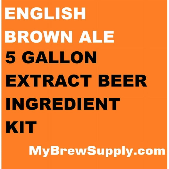 English Brown Ale MBS 5 gal Homebrew Beer Extract Ingredient Kit