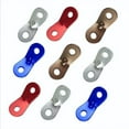 thumbnail image 4 of qiya 20pcs Aluminum AlloyTent Canopy Guyline Cord Adjuster Tensioners Rope Adjusters, 4 of 8